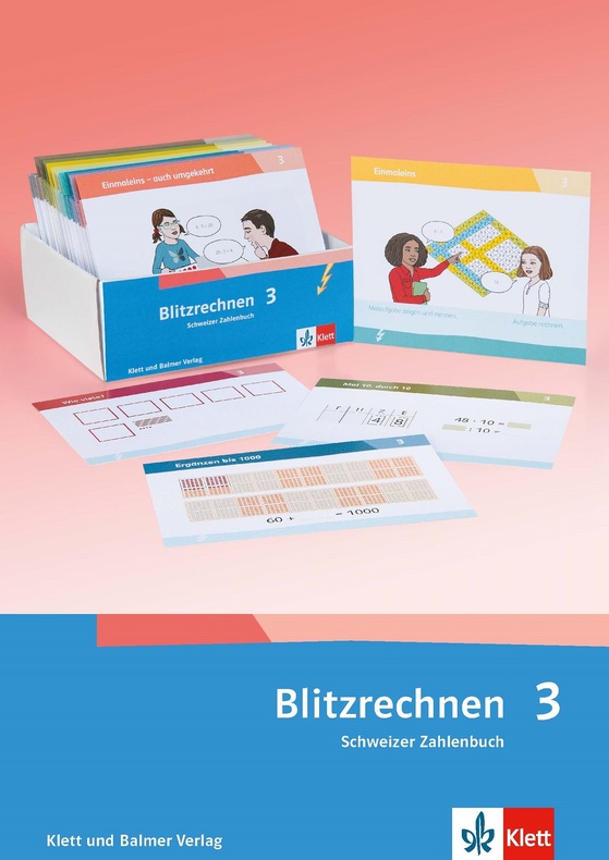 Schweizer Zahlenbuch Blitzrechnen 3 - Kartei