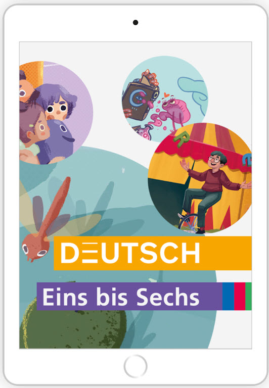 Deutsch Eins bis Sechs Lernplattform für Einzelperson