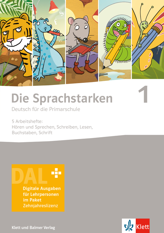 Die Sprachstarken 1 DAL (5 Arbeitshefte, Zehnjahreslizenz)