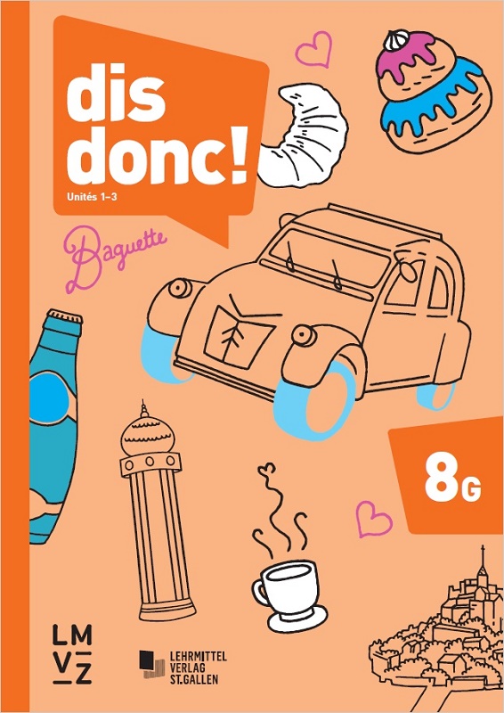 dis donc! 8 - Arbeitsbücher 1 und 2 mit Lösungen - Niveau G