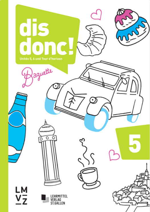 dis donc! 5 - Arbeitsbücher 1 + 2 mit Lösungen