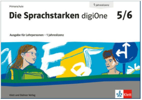 Die Sprachstarken 5/6 digiOne 1 Jahreslizenz für Lehrpersonen