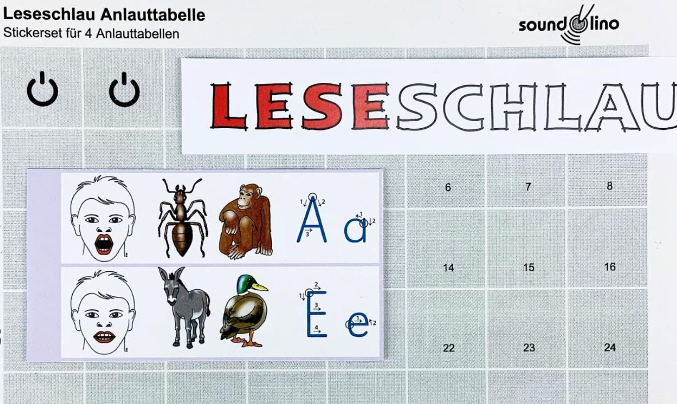 soundolino Hörsticker für Leseschlau Anlauttabelle (tiptoi®)