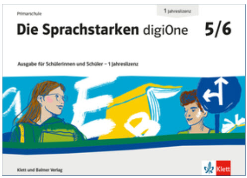 Die Sprachstarken 5/6 digiOne 1 Jahreslizenz für SuS