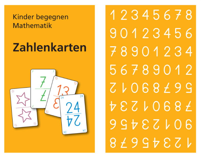 Kinder begegnen Mathematik Zahlenkarten