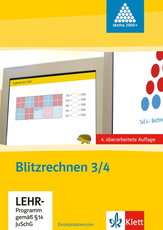 Schweizer Zahlenbuch Blitzrechnen 3/4 CD-ROM