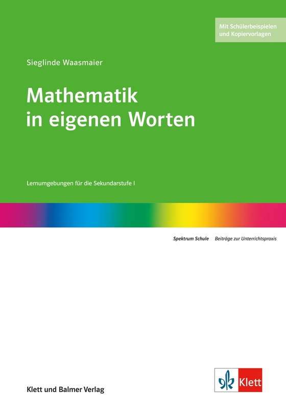 Mathematik in eigenen Worten Begleitband für Lehrpersonen