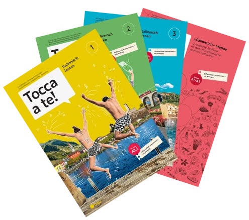 Tocca a te! Italienisch Lernen - Paket (Band 1-3 inkl. Palloncini-Mappe)