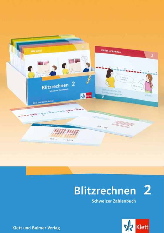 Schweizer Zahlenbuch Blitzrechnen 2 - Kartei