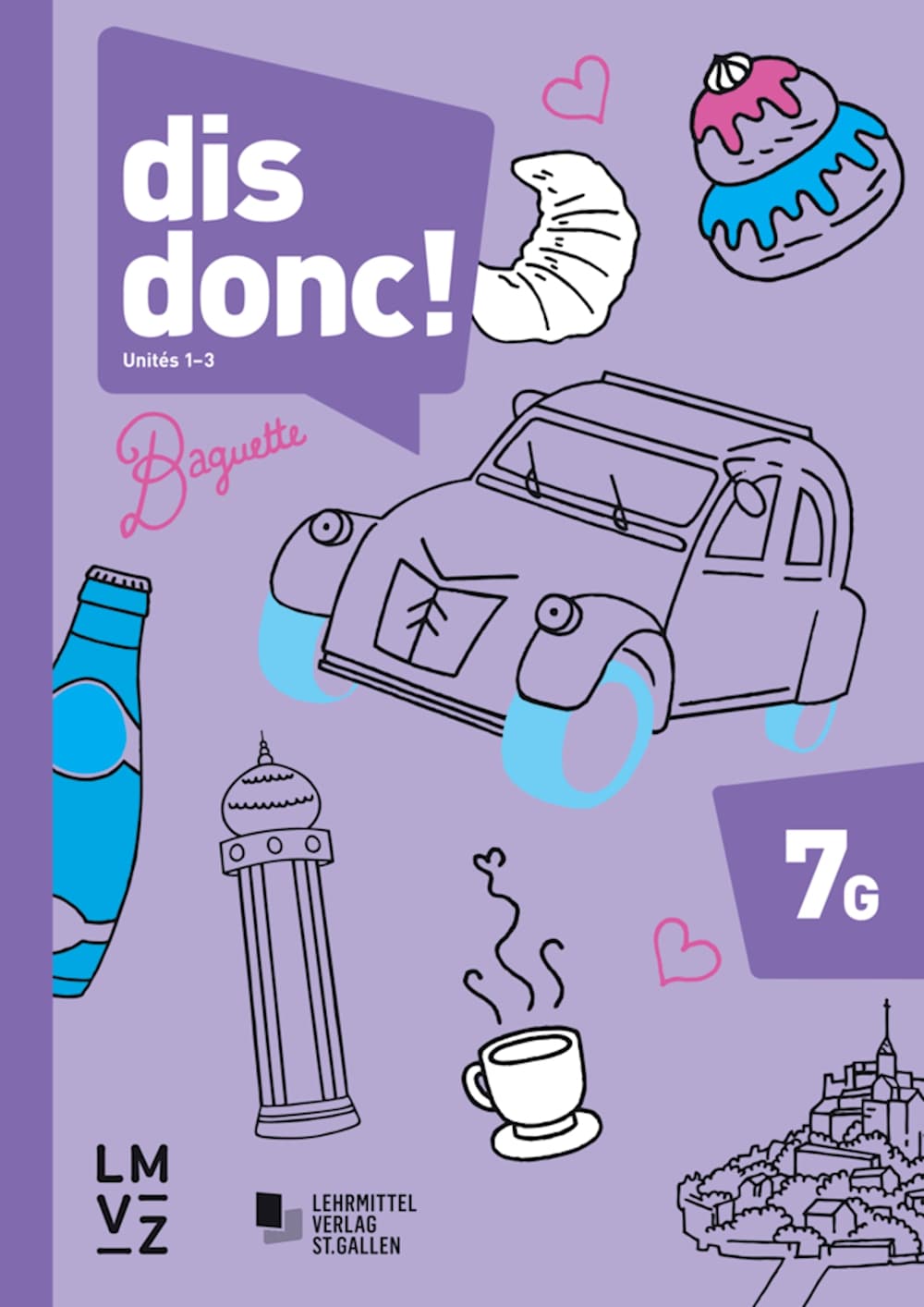 dis donc! 7 - Arbeitsbücher 1 und 2 mit Lösungen - Niveau G