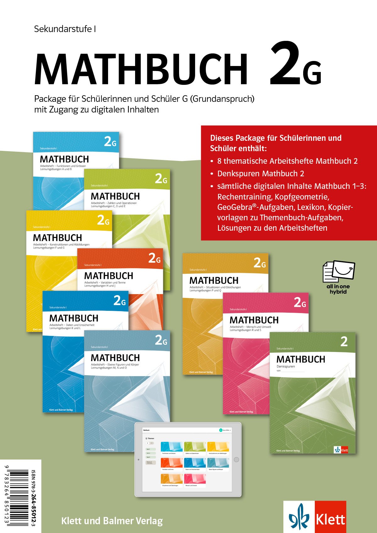 Mathbuch 2 Package für SuS - Grundansprüche (mit dig. Inhalten)