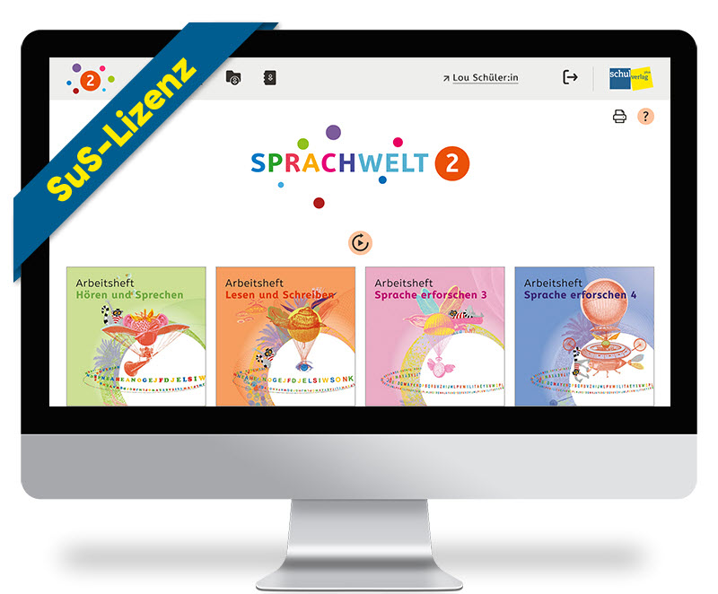 Sprachwelt 2 Nutzungslizenz SuS