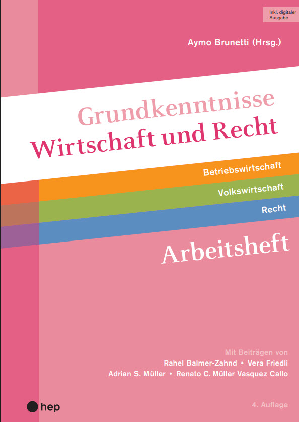 Grundkenntnisse Wirtschaft & Recht Arbeitsheft (inkl. dig. Ausgabe)