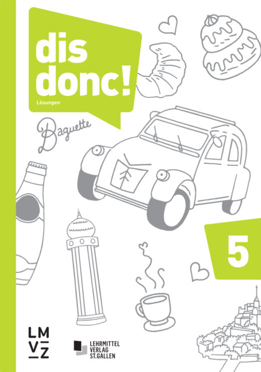 dis donc! 5 - Arbeitsbücher 1 + 2 mit Lösungen