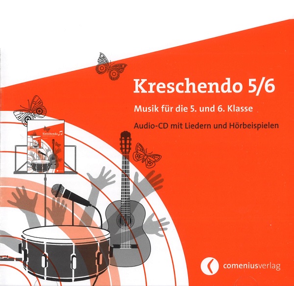Kreschendo 5/6 Audio-CD mit Liedern und Hörbeispielen