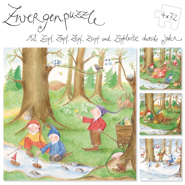 Zipf, Zapf, Zepf, Zupf & Zipfelwitz Zwergenpuzzle