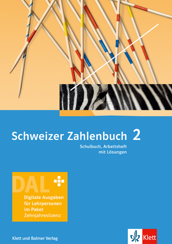 Schweizer Zahlenbuch 2 DAL Schulbuch & Arbeitsheft mit Lösungen