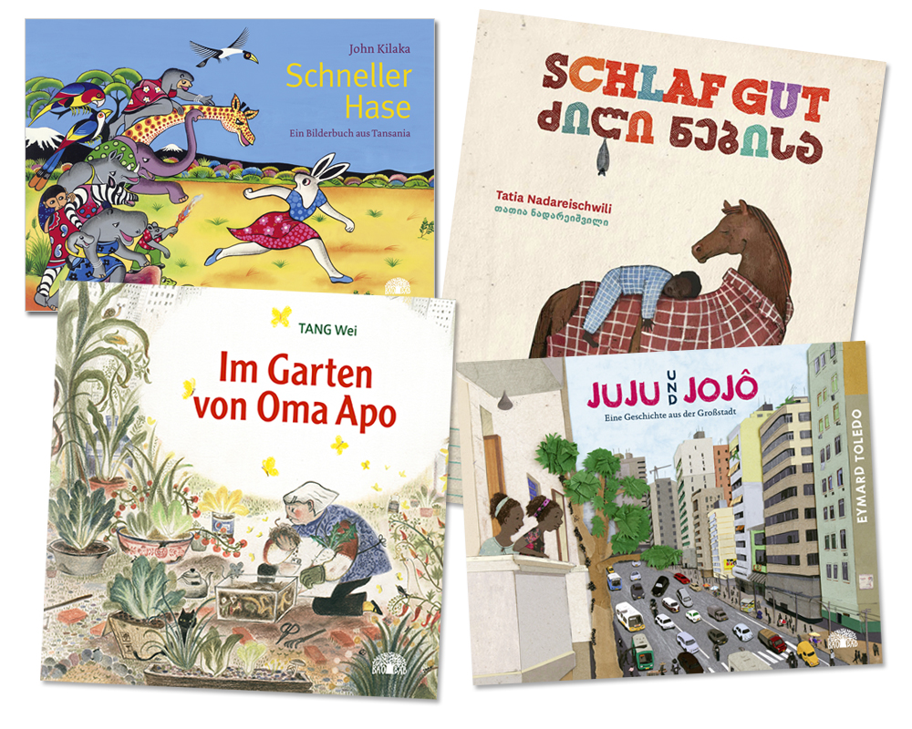 Sprachwelt 1 - 4 Bilderbücher "Rund um die Welt"