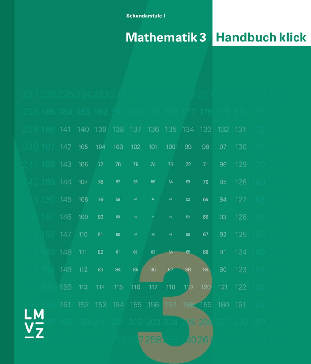 Mathematik 3 - Sekundarstufe I Handbuch klick