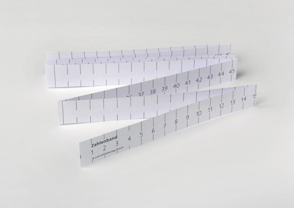 Kinder begegnen Mathematik Zahlenband Klassenset (Bund à 50 Stk.)
