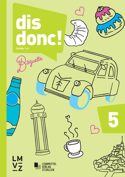 dis donc! 5 - Arbeitsbücher 1 + 2 mit Lösungen