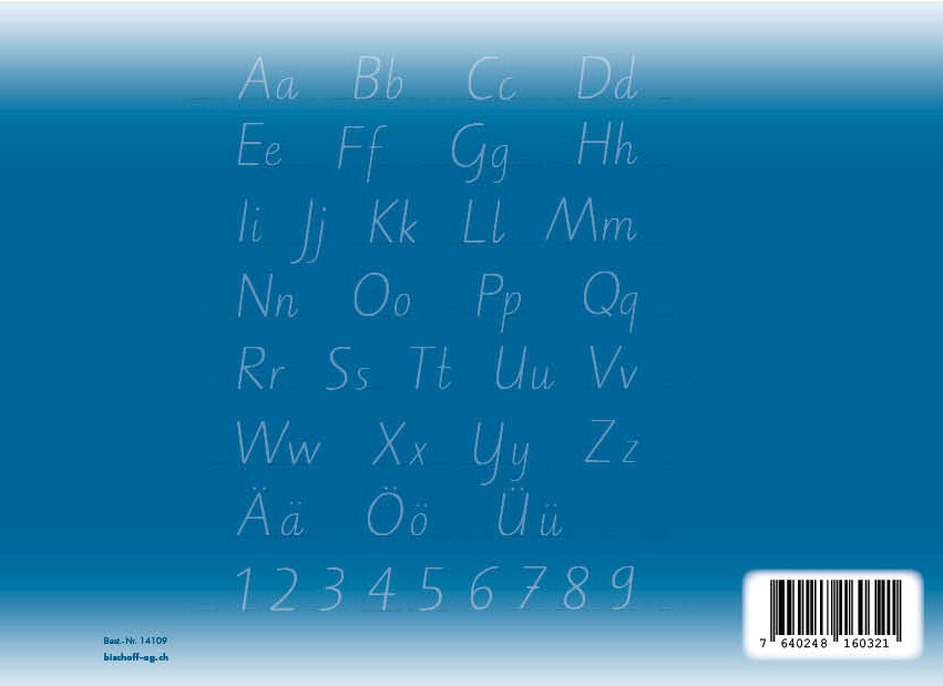 Basisschrift Schreibheft A5 quer liniert 6 mm (10 Stk.)