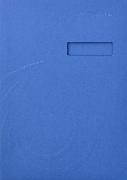 Zeugnismappe Primarschule blau Kanton Solothurn